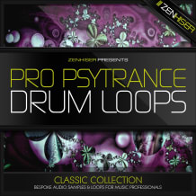 Cover art for Pro Psytrance Drum Loops pack