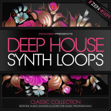 Cover art for Deep House Synth Loops 01 pack