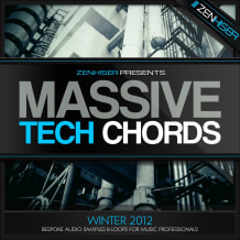 Cover art for Massive Tech Chords pack