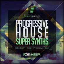 Cover art for Progressive House Super Synths pack