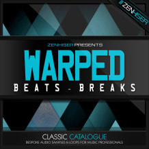 Cover art for Warped Beats & Breaks pack