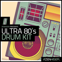 Cover art for Ultra 80’s Drum Kit pack