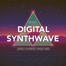 Cover art for Digital Synthwave pack