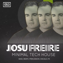 Cover art for Josu Freire Minimal Tech House pack