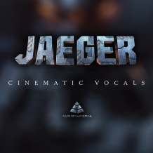 Cover art for Jaeger - Cinematic Vocals pack