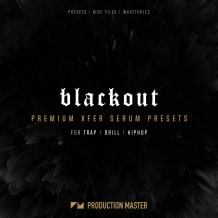 Cover art for Blackout - Premium Xfer Serum Presets pack