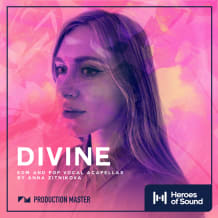 Cover art for Divine: EDM & Pop Vocal Acapellas pack