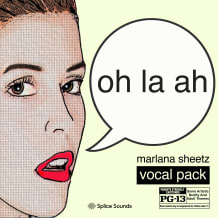 Cover art for Marlana Sheetz of Milo Greene's "Oh La Ah" Vocal Pack pack