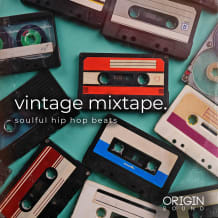 Cover art for Vintage Mixtape. - Soulful Hip Hop Beats pack