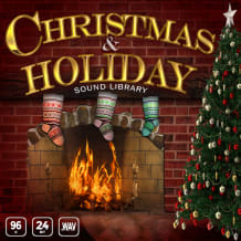 Cover art for Christmas & Holiday Sound Effects pack