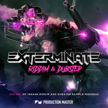 Cover art for Exterminate: Riddim & Dubstep pack