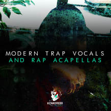 Cover art for Modern Trap Vocals and Rap Acapellas pack