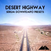 Cover art for Desert Highway - Serum Downtempo Presets pack