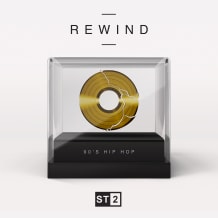 Cover art for REWIND 90s Hip Hop - ST2 Samples pack