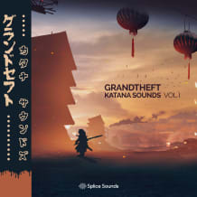 Cover art for Grandtheft Katana Sounds Vol. 1 pack