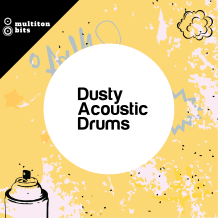 Cover art for Dusty Acoustic Drums pack