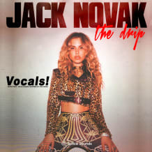 Cover art for Jack Novak Presents "The Drip" Vocals pack