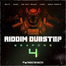 Cover art for Riddim Dubstep Weapons 4 pack