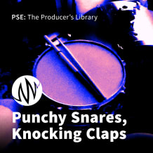 Cover art for Punchy Snares, Knocking Claps pack