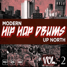 Cover art for Modern Up North Hip Hop Drums Vol. 2 pack