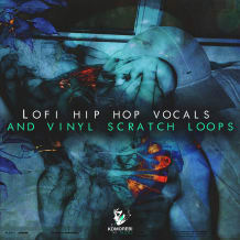 Cover art for Lofi Hip Hop Vocals and Vinyl Scratch Loops pack