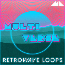 Cover art for Multiverse - Retrowave Loops pack