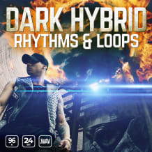 Cover art for Dark Hybrid Rhythms & Loops pack