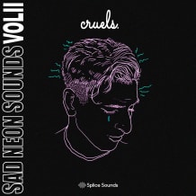 Cover art for Cruels: Sad Neon Sounds Sample Pack Vol. II pack