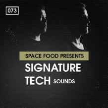 Cover art for Space Food Presents Signature Tech Sounds pack