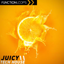 Cover art for Juicy Tech House pack