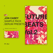 Cover art for Jon Casey: Future Beats Vol. 2 pack