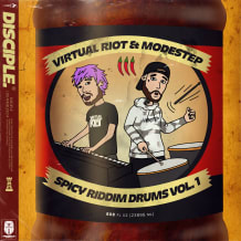 Cover art for Virtual Riot x Modestep: Spicy Riddim Drums Vol. 1 pack