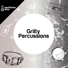 Cover art for Gritty Percussions pack