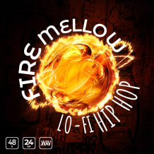 Cover art for Fire Mellow Lo-fi Hip Hop pack