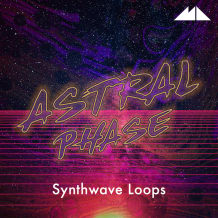 Cover art for Astral Phase - Synthwave Loops pack