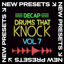 Cover art for DECAP - Drums That Knock Vol. 7 pack