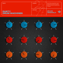 Cover art for Dusty Drum Machines pack