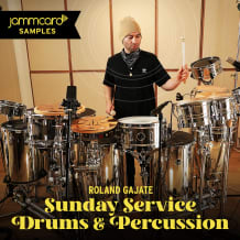 Cover art for Roland Gajate - Sunday Service Drums & Percussion pack