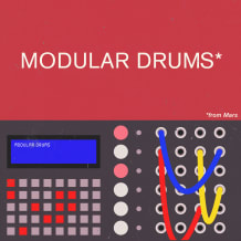 Cover art for Modular Drums from Mars pack