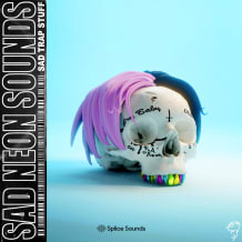 Cover art for SAD NEON SOUNDS: Sad Trap Stuff Sample Pack pack