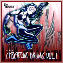 Cover art for Cyberpunk Drums Vol. 1 pack