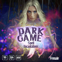 Cover art for Dark Game Spell Incantation Voices: Female pack