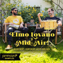 Cover art for Elmo Lovano x Mid-Air! - Dustiest, Dirtiest Lo-Fi Drums pack