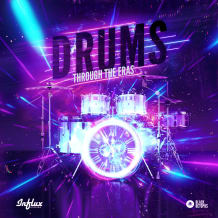 Cover art for Drums Through The Eras by Influx Studios pack