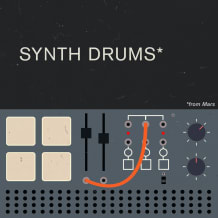 Cover art for Synth Drums From Mars pack