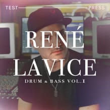 Cover art for René LaVice: Drum & Bass Vol.1 pack