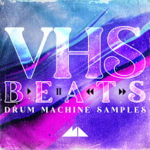 Cover art for VHS Beats - Drum Machine Samples pack