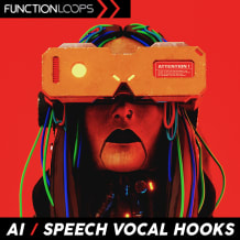 Cover art for AI - Speech Vocal Hooks pack