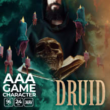 Cover art for AAA Game Character Druid pack