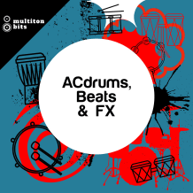 Cover art for ACdrums, Beats & FX pack